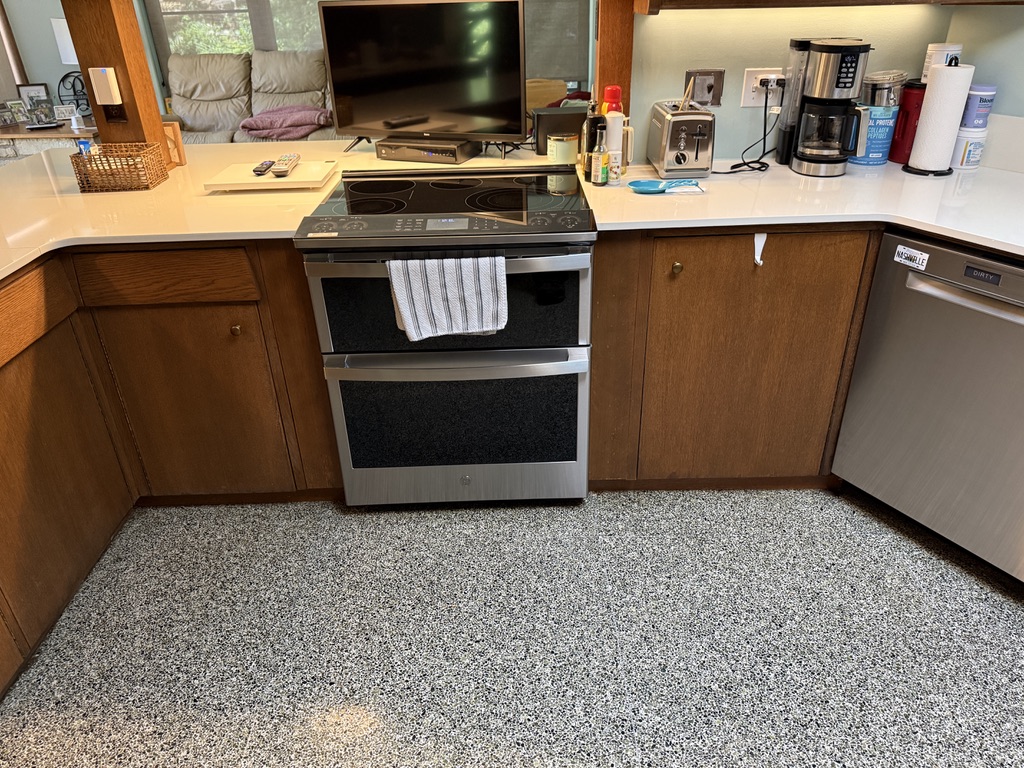 Breeds kitchen refreshed range wall cabinetry